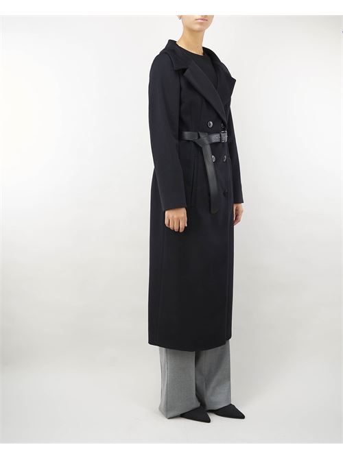 Cappotto doppiopetto con cintura Max Mara Studio MAX MARA STUDIO | Cappotto | YARDEN13